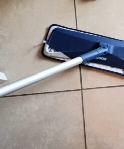 Bona Premium Microfiber Floor Mop for Dry and Wet Floor Cleaning - Includes Microfiber Cleaning Pad and Microfiber Dusting Pad - Dual Zone Cleaning Design for Faster Cleanup Standard 44 61FUMyAxfML