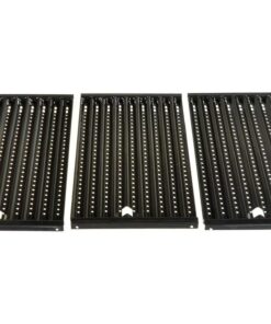 Music City Metals 53083 Stamped Porcelain Steel Cooking Grid Replacement for Gas Grill Model Master Forge P3018, Set of 3