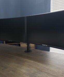 Sceptre C248W-1920R 24" Curved 75Hz Gaming LED Monitor Full HD 1080P HDMI DisplayPort VGA Speakers Ultra Thin Metal Black Single 28 61FWEx52YCL