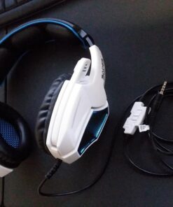 Anivia Computer Headset Headphones, 3.5mm Wired Over Ear Stereo Gaming Headsets with Microphone 50 61FYBCuVHUL