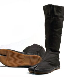 Ace Martial Arts Supply Ninja Tabi Boots, Black Jikatabi (Outdoor Tabi) 6.5 5 61FYbW7tjL