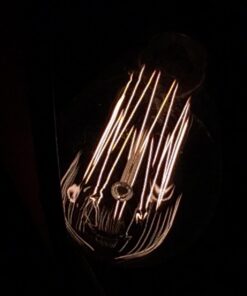 DSYJ for Edison Light Bulbs, Vintage 60 Watt Incandescent Light Bulbs E26 Base Dimmable Decorative Antique Filament Light Bulbs 252 Lumens, Ray Amber Warm 1 Pcs 1 Count (Pack of 1) 37 61FYu1tURyL