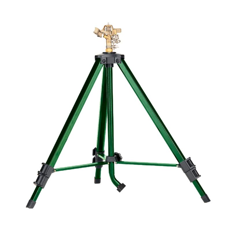 Catalog 6 Orbit 58308Z Brass Impact Sprinkler on Tripod Base, Green (1) 1