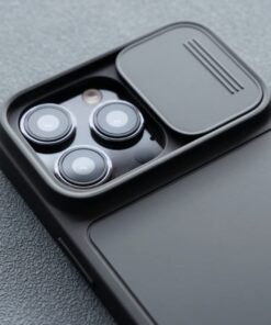 Simtect Designed for iPhone 14 Pro Max Case with Sliding Camera Cover, Shockproof & Mil-Grade Protective Phone Case for iPhone 14 Pro Max 6.7"- Black 1. Space Black 91 61Fb9J3paZL