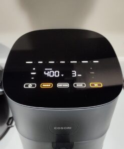 COSORI Air Fryer Pro LE 5-Qt Airfryer, Quick and Easy, UP to 450℉, Quiet, 85% Oil less, 130+ Recipes, 9 Customizable Functions, Mini Pizza Oven, Compact, Dishwasher Safe Gray 5 QT 34 61Fco1ayXL