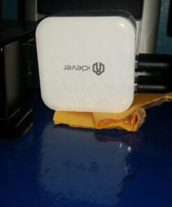 iClever BoostCube 2nd Generation 24W Dual USB Wall Charger with SmartID Technology, Foldable Plug, Travel Power Adapter for iPhone Xs/XS Max/XR/X/8 Plus/8/7 Plus/7/6S/6 Plus, iPad Pro Air/Mini and Other Tablet 1 Pack 58 61FepkLZBuL