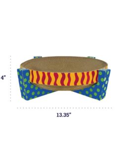 Catstages Scratch, Snuggle & Rest Corrugated Cat Scratcher With Catnip (packaging may vary) Scratch Snuggle & Rest 26 61FexEFD3YL