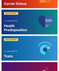 23andMe Health + Ancestry Service: Personal Genetic DNA Test Including Health Predispositions, Carrier Status, Wellness, and Trait Reports (Before You Buy See Important Test Info Below) 32 61FhmI0mQoL