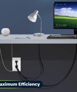 TOPGREENER 3.6A USB Wall Outlet Charger(Upgraded), 15A Duplex Tamper-Resistant Receptacles Plug, Charging Power Outlet with USB Ports, Electrical USB Socket, UL Listed, TU2153A-6PCS, White, 6 Pack 15 Amp 23 61Fi0LkoRyL