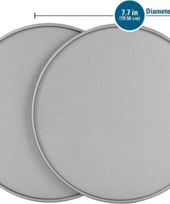 G & S Metal Products Company OvenStuff Personal Size 6-Piece Toaster Oven Set-Non-Stick Baking Pans, Easy to Clean and Perfect for Single Servings, Silver 34 61Fl5l0lmL