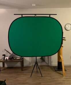 Fancierstudio 2 in 1 Chromakey Green Screen Chromakey Blue Screen Collapsible Backdrop Collapsible Reversible Background 5'x7' Chroma-Key Blue/Green By Fancierstudio RE2010 BG 36 61Fl9qbk9L