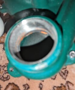 Zoeller Waste-Mate 267-0001 Sewage Pump, 1/2 HP Automatic – Heavy-Duty Submersible Sewage, Effluent or Dewatering Pump Green 33 61FlshxyfWL