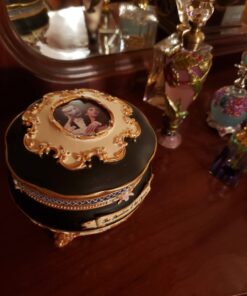 The San Francisco Music Box Company Phantom and Christine Hinged Trinket Box 14 61Fn4uD7FL