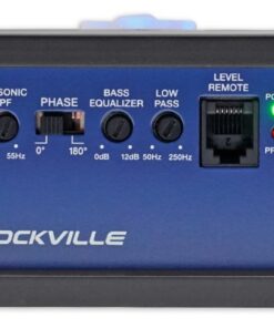 Rockville dB15 6000 Watt Peak/1500w RMS Mono 2 Ohm Amplifier Car Audio Amp 6000 Watt/1500w RMS 27 61FoE2aBeEL