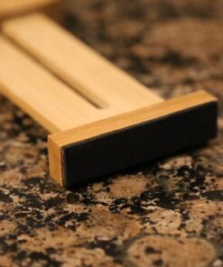 Large Kitchen Drawer Organizer - Expandable Bamboo Drawer Dividers (17.5" - 22") - Adjustable Separators for Kitchen, Clothes, Dresser, Bedroom, Bathroom, and Desk Drawers - 4 Pack (Natural) Natural 39 61FpMJ filL