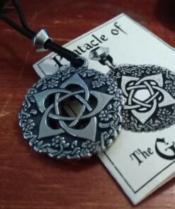 Pentacle of the Goddess Wiccan Jewelry Pagan Pentagram Necklace by Pepi 27 61FqcxtwocL