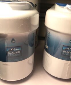 GLACIER FRESH MWF Water Filters for GE Refrigerators, NSF 42 Replacement for SmartWater MWFP, MWFA, GWF, HDX FMG-1, WFC1201, RWF1060, 197D6321P006, Kenmore 9991, 1 Pack 1 Count (Pack of 1) White 43 61Fqu5cqfEL