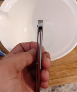 Equinox Professional Straight Edge Razor with 100 Single Derby Blades 100% Stainless Steel Razor and Blades - Close Shaving Men's Manual Shaver - Disposable Blades -Barber Straight Razor Kit - Silver Steel Razor W/ 100 Derby Blades 44 61Fr7HZCShL