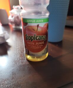 Tropicana 100% Juice, Apple Juice, 10 fl oz (Pack of 24) - Real Fruit Juices, Vitamin C Rich, No Added Sugars, No Artificial Flavors 10 Fl Oz (Pack of 24) 31 61FwP2RvSoL