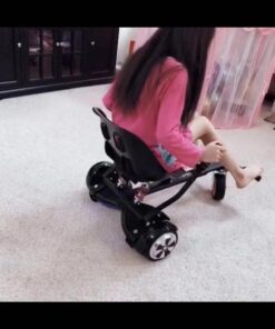 Hiboy HC-01 Hoverboard Kart Seat Attachment Accessory for 6.5" 8" 10" Two Wheel Self Balancing Scooter Hc02-obsidian 34 61Fwu dOk3L