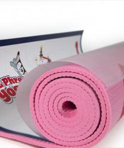 Chi Universe, Yoga Mat & Game, Kids, Tween, Adult sizes + Free App and How-To Poster, Fun Activities - Follow the Symbols, Aligns the Body - Easy to Learn for All Levels, Phresh Chi Mat for Yoga, Fitness, Exercise, Meditation, Wellness Adult/Tween Pink 11 61G1ae2kOPL
