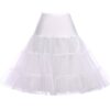 GRACE KARIN Women's 50s Petticoat Skirts Tutu Crinoline Slips Underskirts CL008922 Medium White 3 61G3bJQL6SL 3