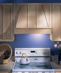 Alternative view of Broan Aluminum Power Pack Range Hood Insert, Exhaust Fan and Light Combo for Over Kitchen Stove, Silver, 6.0 Sones, 390 CFM 20.5-Inch