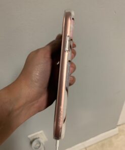 i-Blason Cosmo Full-Body Bumper Case with Built-in Screen Protector for iPhone XR 2018 Release, Pink Marble, 6.1" 41 61G9ZBqA9rL