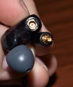 Shure SE215 PRO Wired Earbuds - Professional Sound Isolating Earphones, Clear Sound & Deep Bass, Single Dynamic MicroDriver, Secure Fit In Ear Monitor, plus Carrying Case & Fit Kit - Black (SE215-K) 3.5mm Cable 23 61GANIhXPvL