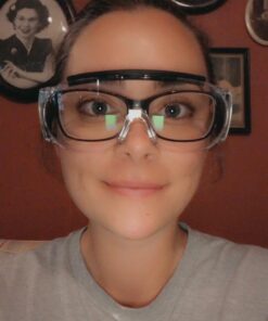 Allen Company - Ballistic Eye Protection for Men and Women - Shooting Accessories That Work with Prescription Glasses Clear 34 61GCivg0AML