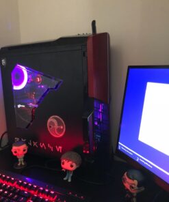 Thermaltake Versa N21 Black Edition Translucent Window Panel SPCC ATX Mid Tower Computer Chassis CA-1D9-00M1WN-00 42 61GGaIUdC6L