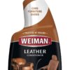 Weiman Leather Cleaner & Conditioner - 12 Fl Oz - Non Toxic Cleans Conditions and Restores Leather Surfaces - UV Protectants Help Prevent Cracking or Fading of Leather Couches Car Seats Shoes Purses 5 61GGl7ORVHL