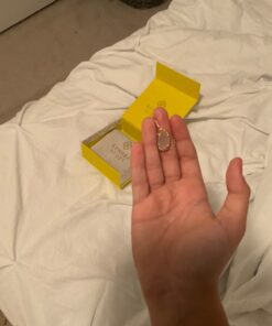 Kendra Scott Elisa Pendant Necklace for Women, Fashion Jewelry, 14k Gold-Plated GOLD - IRIDESCENT DRUSY 41 61GGu59DbQL