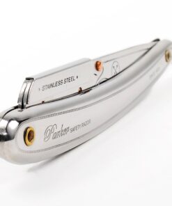 Alternative view of Parker Men’s SR1 Stainless Steel Straight Edge Razor With 5 Parker Platinum Blades