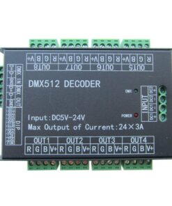 High Power 24 Channel 3A/CH DMX512 Controller Led Decoder Dimmer for Project 12 61GMIWkJ7IL