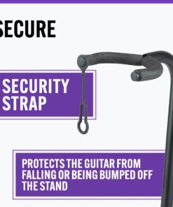 On-Stage XCG4 Black Tripod Guitar Stand, Single 28 61GNY4kDnmL