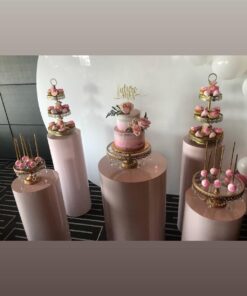 Gold cupcake stand Three tiered cake stand Antique Cookie Plate, Strong and Steady hand-made Iron stand appears rustic distressed & vintage Gold 4 61GPiBnXXJL