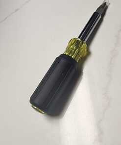 Klein Tools 32500 11-in-1 Screwdriver / Nut Driver Set, 8 Bits (Phillips, Slotted, Torx, Square), 3 Nut Driver Sizes, Cushion Grip Handle Plastic 34 61GPoxI7d5L