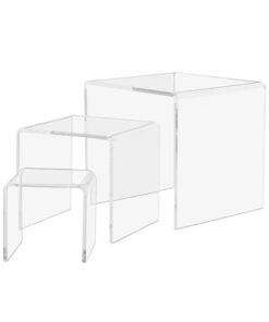 Clear Acrylic Riser Set of 3 (3-Inch, 4-Inch, 5-Inch) 26 61GQUnwgt0L