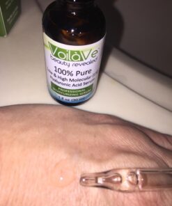 VoilaVe Vitamin C Serum For Face with Hyaluronic Acid | Brightening & Hydrating Serum | Remove Fine Lines Wrinkles & Anti-Aging Serum | Helps to Rebuild Collagen | Airless Pump | As Seen On TV- 1 Oz 41 61GRqEMdAGL