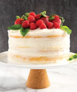 Nordic Ware Natural Aluminum Commercial Round Layer Cake Pan Baking Essentials, 9", Silver 9-Inch Round 17 61GT7GfGl1L