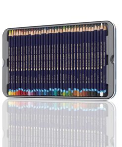 Alternative view of Derwent Inktense Pencils Tin, Set of 36, Great for Holiday Gifts, 4mm Round Core, Firm Texture, Watersoluble, Ideal for Watercolor, Drawing, Coloring and Painting on Paper and Fabric (2301842) 36 Count