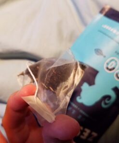 Zest 150mg High Caffeine Energy Leaf Blend - Blue Lady Black Tea - 20 Pack Bag - Hot or Iced - All Natural Strong Flavored Healthy Coffee Alternative Highly Caffeinated Substitute - Perfect for Keto 20 Count (Pack of 1) 31 61GXCskvOaL