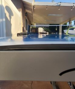 JOOLA NOVA - Outdoor Table Tennis Table with Waterproof Net Set - Quick Assembly - All Weather Aluminum Composite Outdoor Ping Pong Table - Tournament Quality - Indoor & Outdoor Compatible NOVA DX Outdoor 31 61GXr52cKL