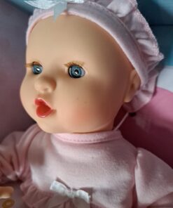 Melissa & Doug Mine to Love Jenna 12" Soft Body Baby Doll With Romper, Hat - Washable Doll Accessories, First For Toddlers 18 Months And Up 37 61GXs98q3sL 1