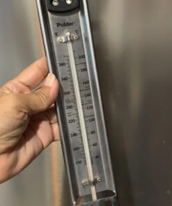 Candy Thermometer Deep Fry/Jam/Sugar/Syrup/Jelly Thermometer with Hanging Hook Cooking Thermometer Food Thermometer Quick Reference Temperature & Pot Clip Silver 29 61GZ h7tGjL