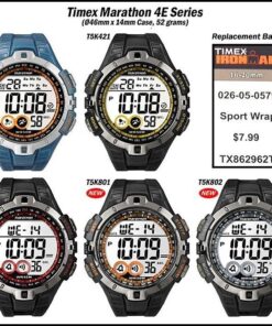 Timex Men's Marathon by Timex Digital Full-Size Black/Red 15 61GbCqwo6HL