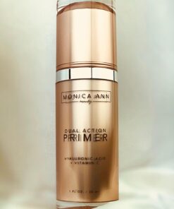 Monica Ann Beauty Dual-Action Face Primer - 30 mL | Hydrating Makeup Primer With Vitamin C & Hyaluronic Acid | Smoothing Translucent Matte Pore Minimizer | Foundation Primer For Any Skin Tone 1.01 Fl Oz (Pack of 1) 35 61GfbSRbL