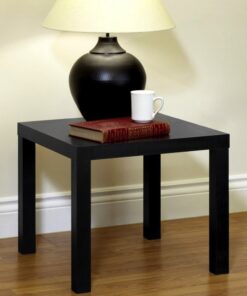 Ameriwood Home Parsons End Table, Black 30 61Gfcn5FQkL