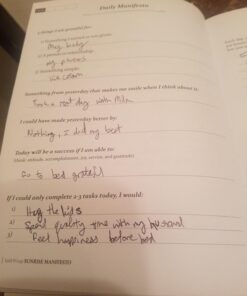 SaltWrap Sunrise Manifesto: Daily Morning Guided Journal for Gratitude, Mindfulness, Wellness, Self Care for Women & Men – 5 Minute Reflection Journal 53 61GjKhhIVXL 1